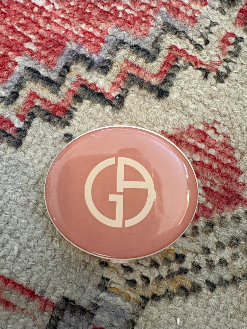 Giorgio Armani melting color balm for cheeks and eyes. Neo nude.